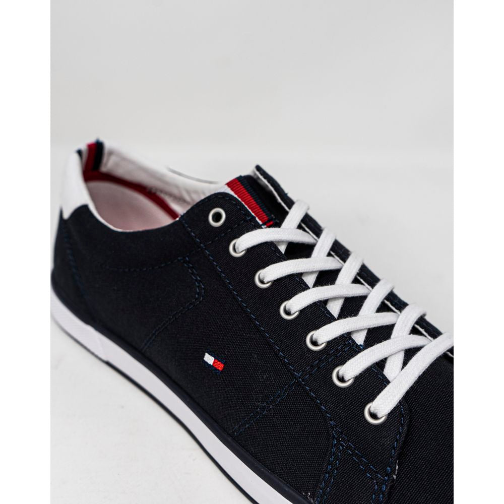 Tommy Hilfiger blauwe katoenen sneaker