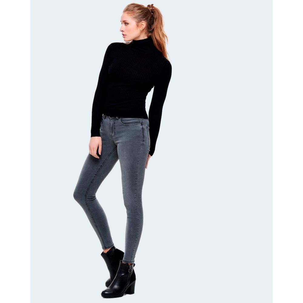 Alleen zwarte viscose coltrui