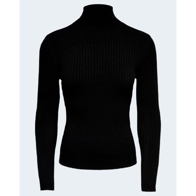Alleen zwarte viscose coltrui