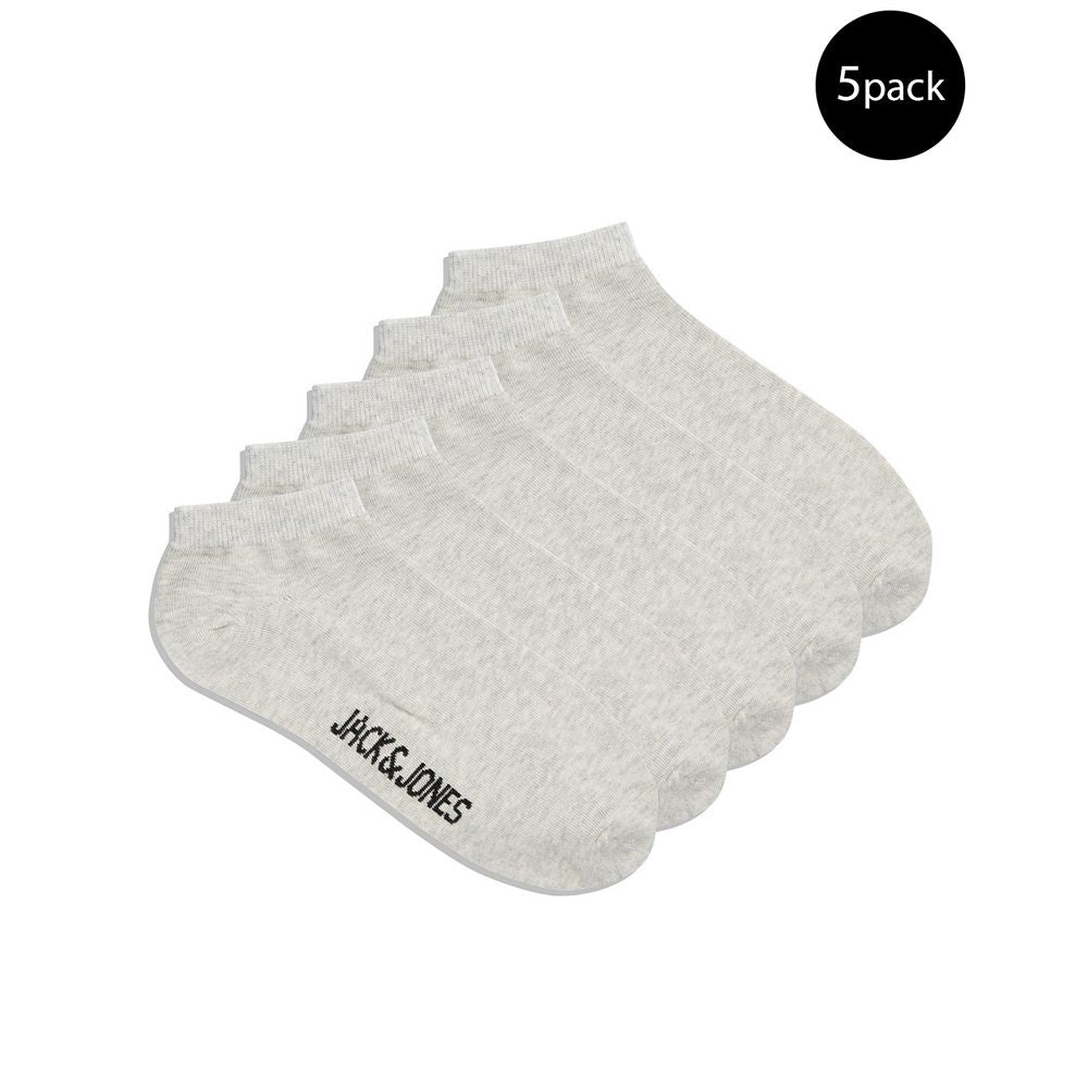 Jack Jones Grijze Katoenen Sok