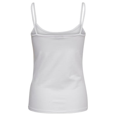 Débardeur en coton blanc uniquement