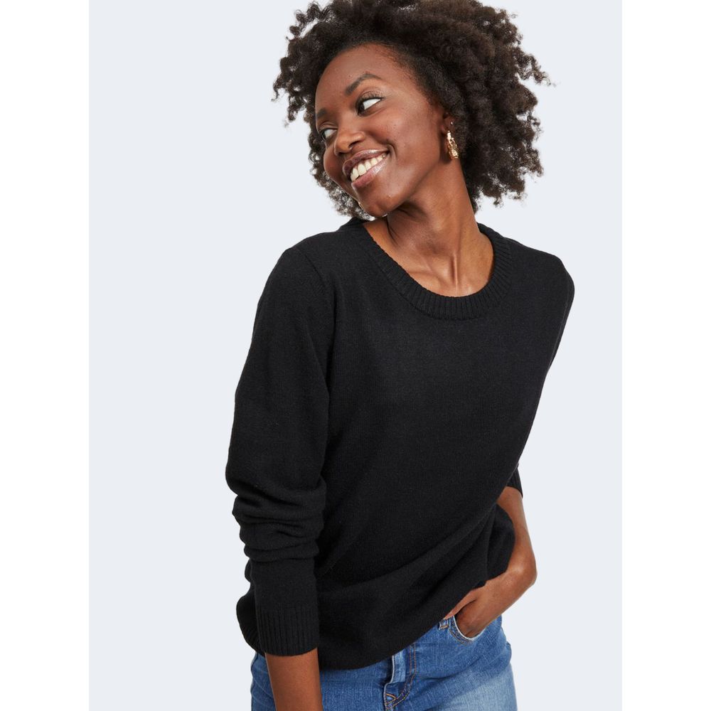 Pull en viscose noir Vila Clothes