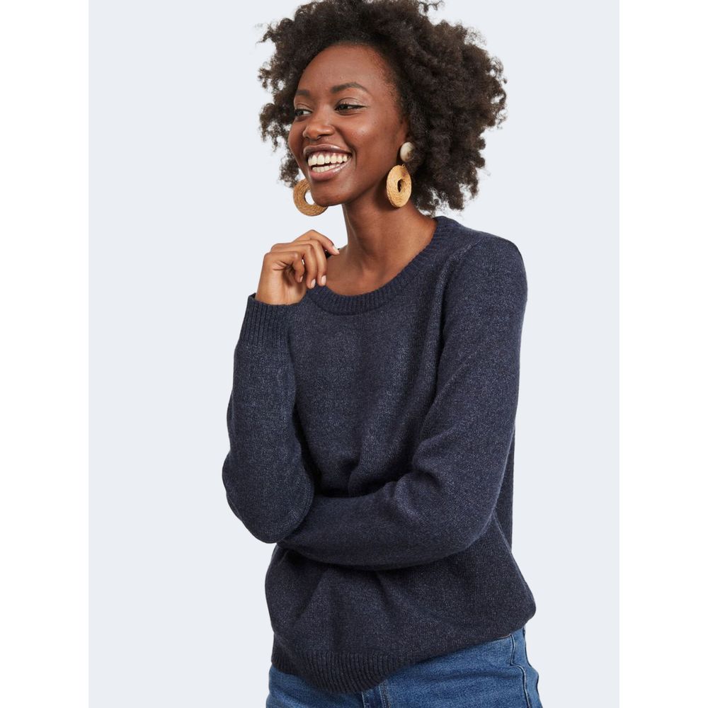 Pull en viscose bleu Vila Clothes