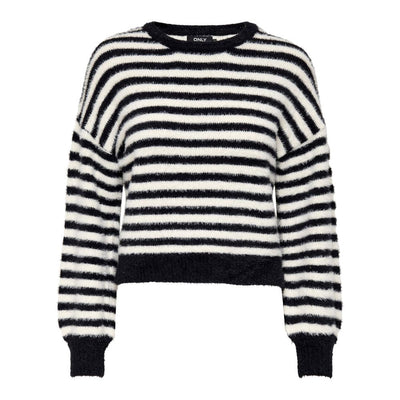Only Black And White Marabou Sportswear
