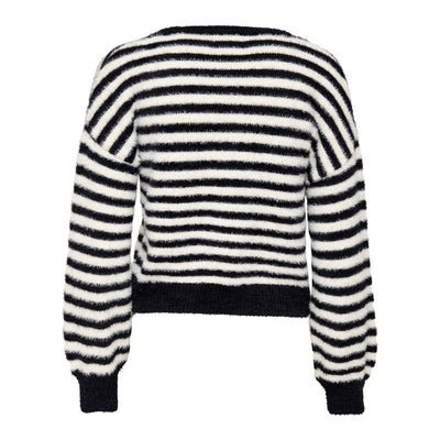 Only Black And White Marabou Sportswear
