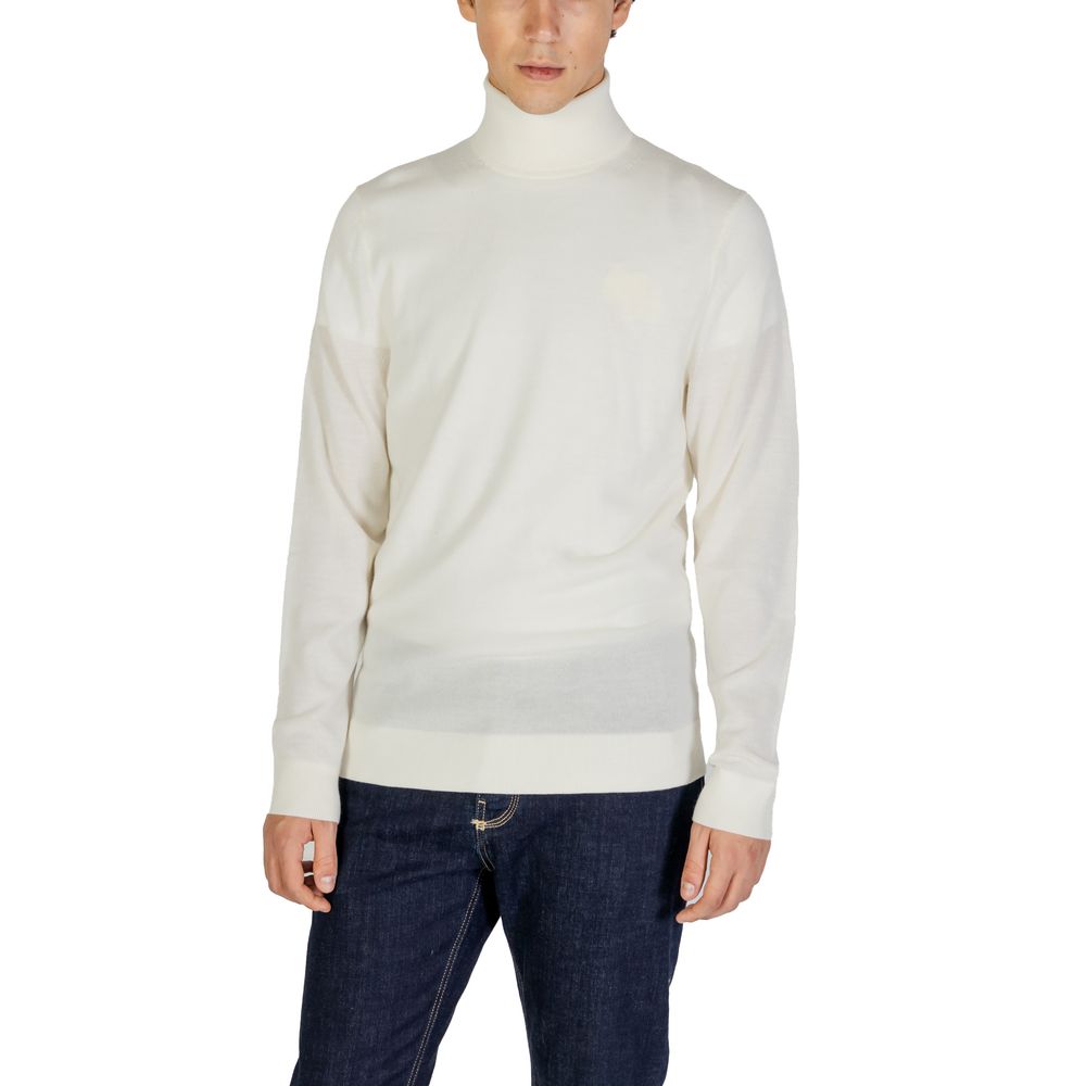 Calvin Klein Jeans Crème Wollen Coltrui