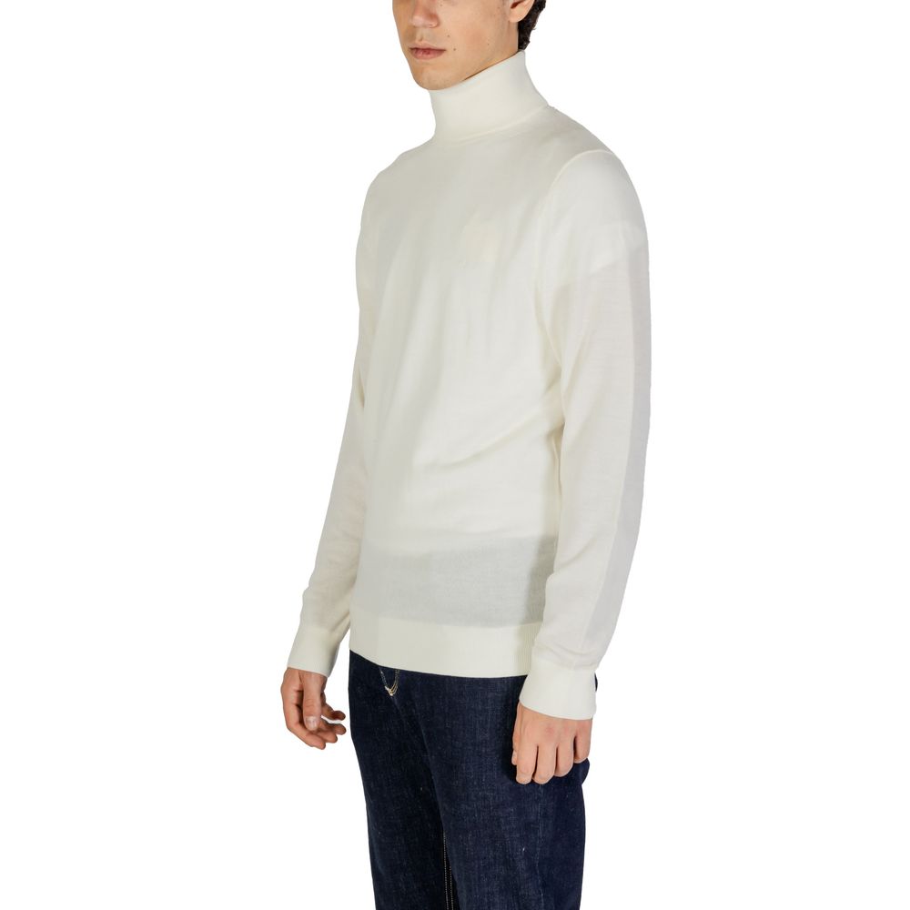 Calvin Klein Jeans Crème Wollen Coltrui