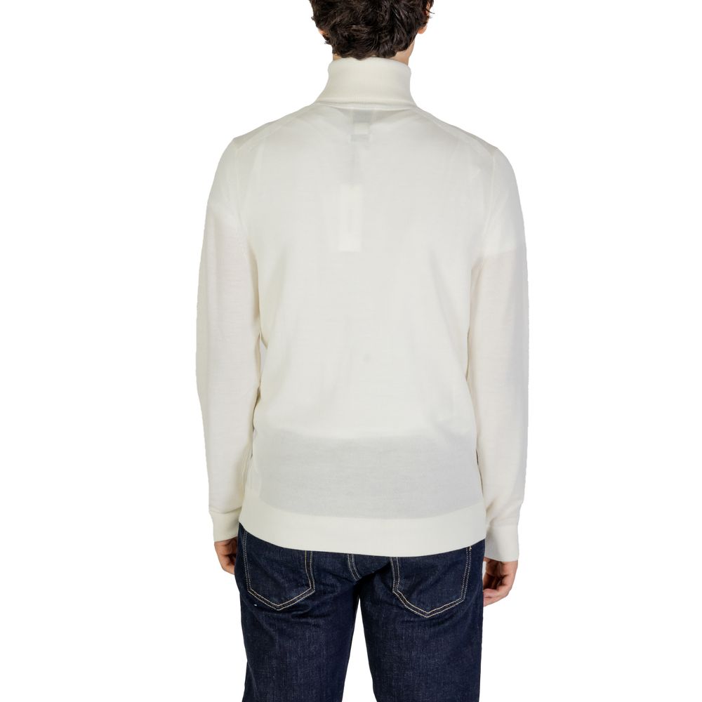 Calvin Klein Jeans Crème Wollen Coltrui