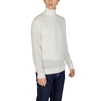 Calvin Klein Jeans Crème Wollen Coltrui