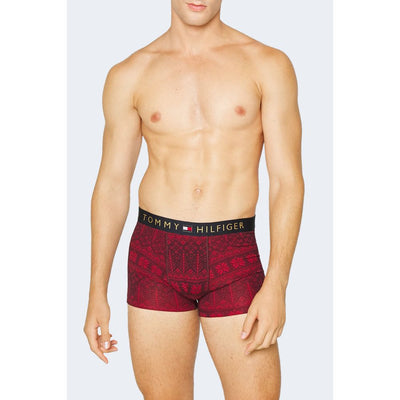 Tommy Hilfiger Bordeaux katoenen boxershort