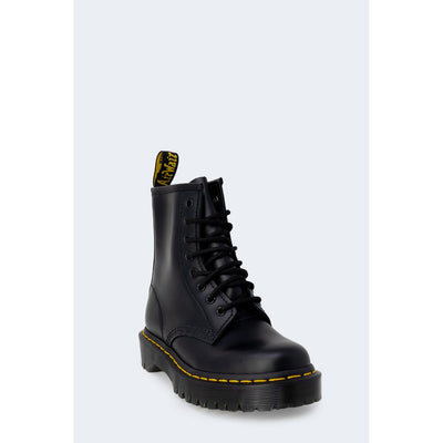 Bottes en cuir noir Dr. Martens