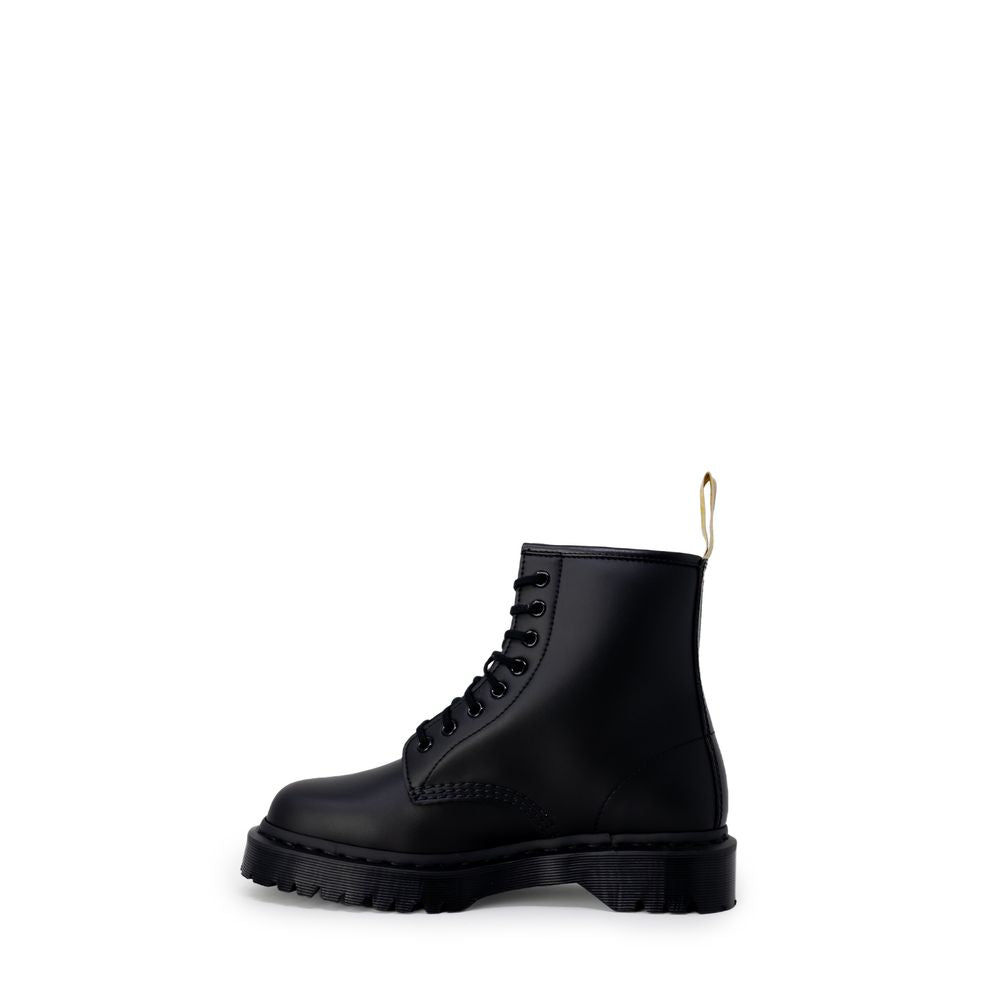 Bottes noires en polyester Dr. Martens