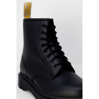 Bottes noires en polyester Dr. Martens
