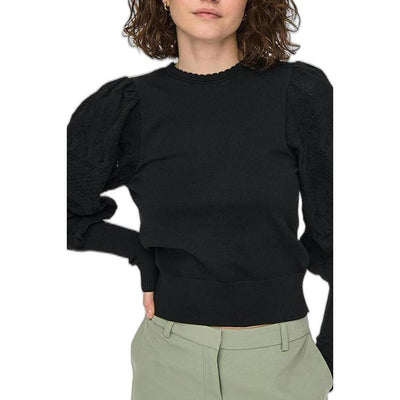 Alleen zwarte polyester sportkleding