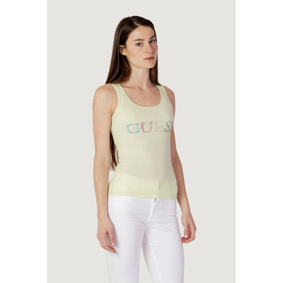 Guess Groen Katoenen Tanktop