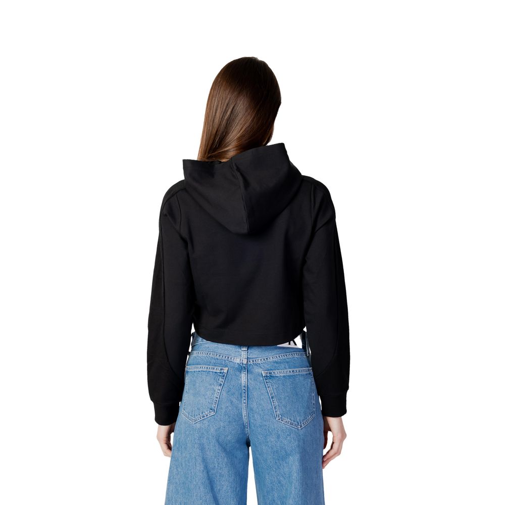 Calvin Klein Jeans Zwarte Viscose Lange Mouw