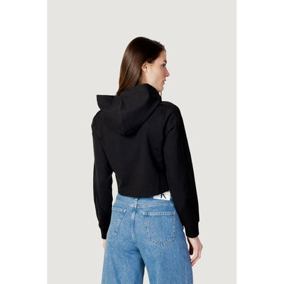 Calvin Klein Jeans Zwarte Viscose Lange Mouw
