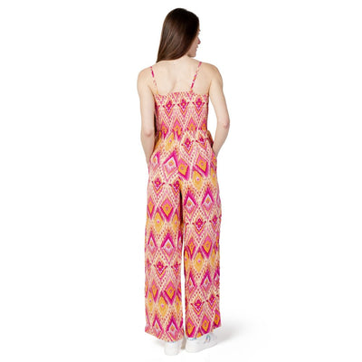 Combinaison en viscose rose Only