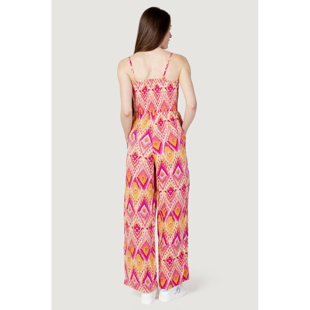 Combinaison en viscose rose Only