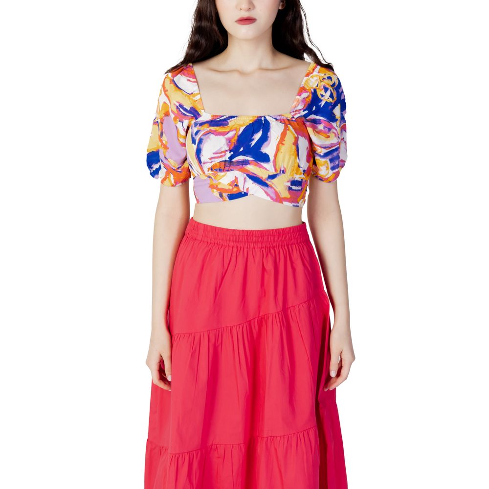 Haut en viscose jaune uniquement