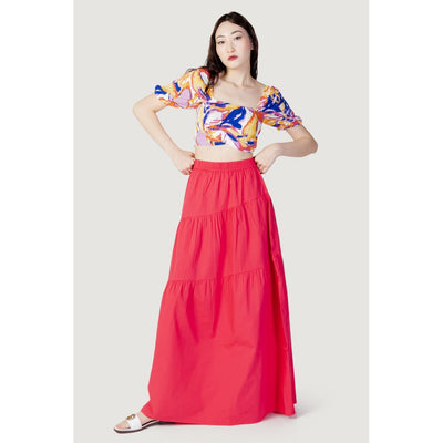 Haut en viscose jaune uniquement