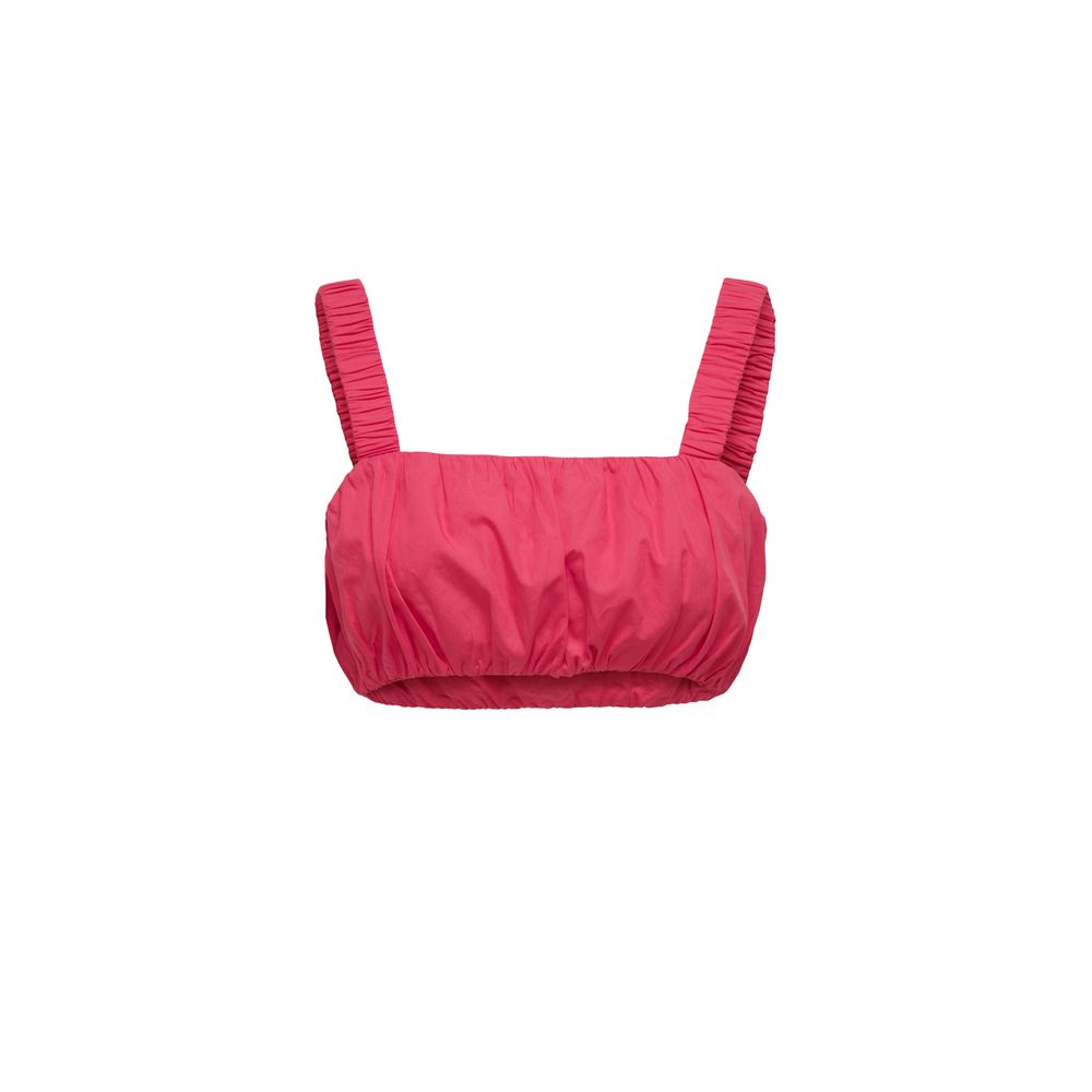Haut en coton orange uniquement