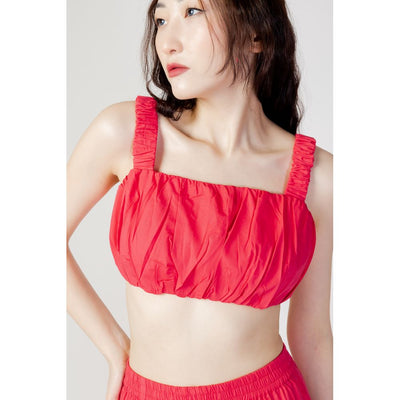 Haut en coton orange uniquement