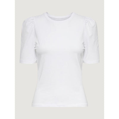 Only White Cotton T-Shirt