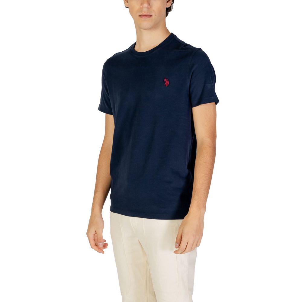 US POLO ASSN. Blauw katoenen T-shirt