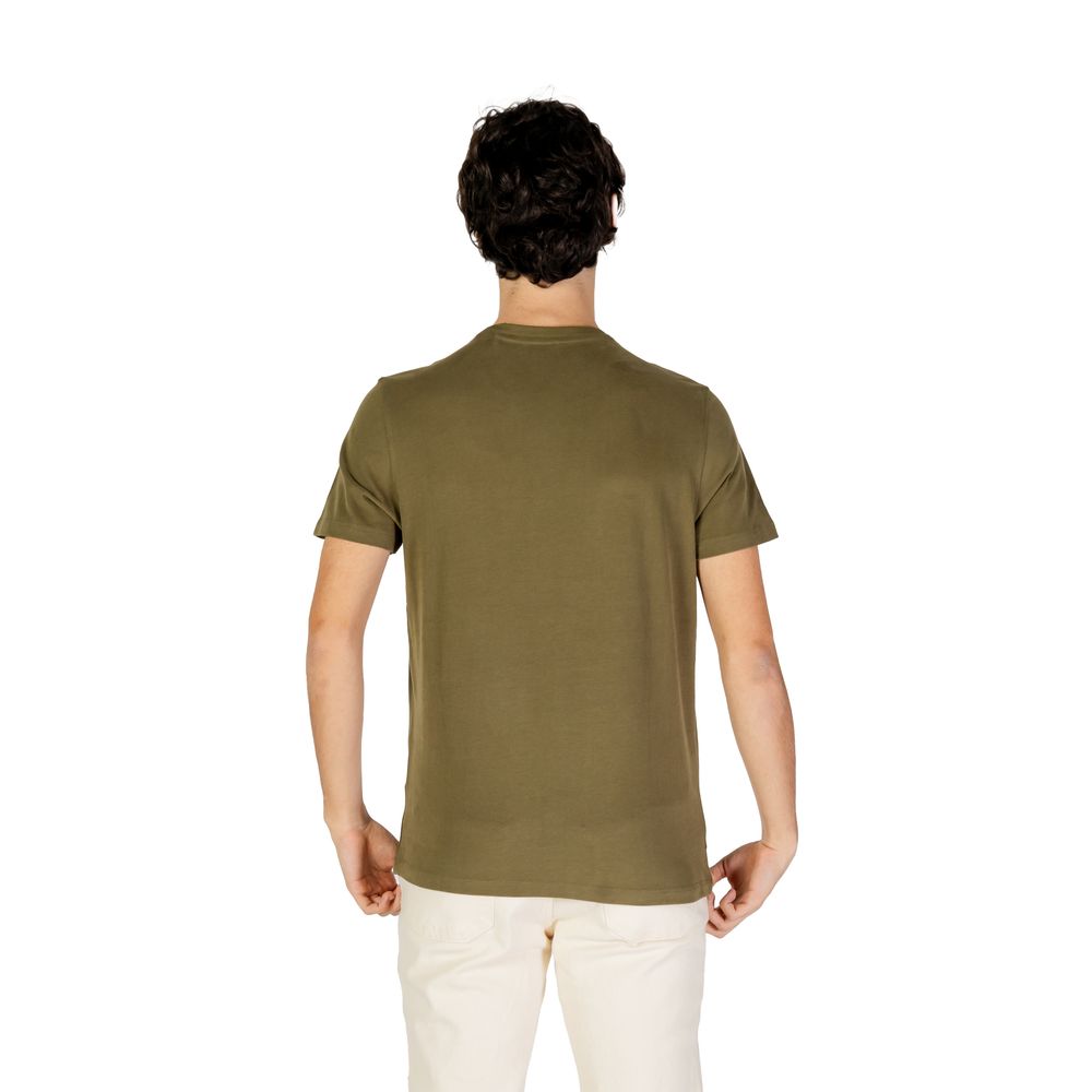 US POLO ASSN. Groen katoenen T-shirt