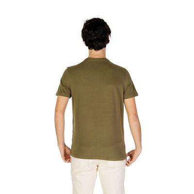 US POLO ASSN. Groen katoenen T-shirt
