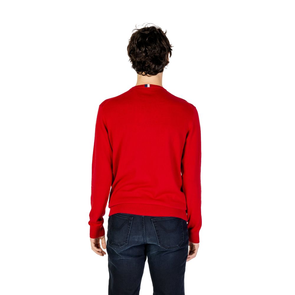 US POLO ASSN. Rode katoenen trui