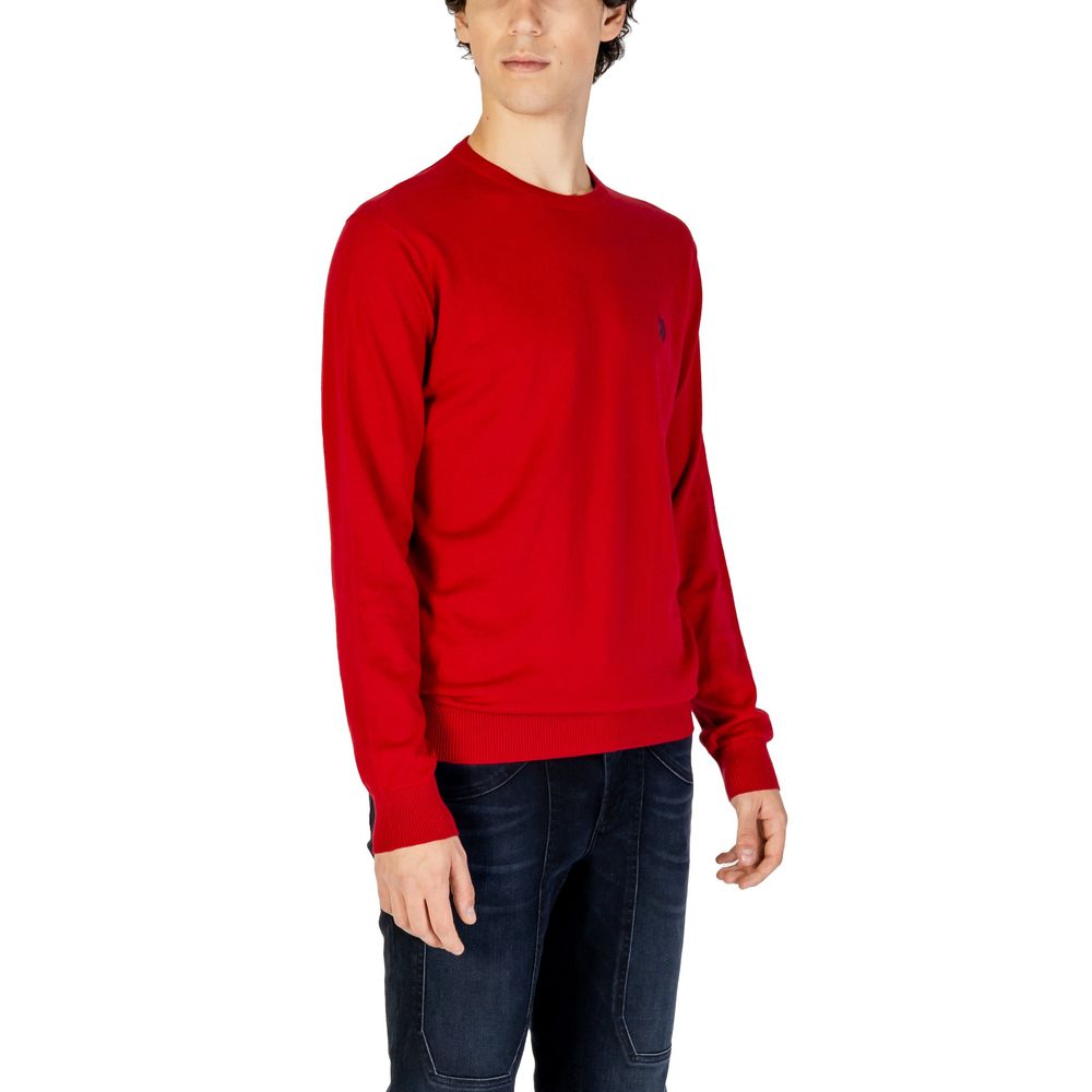 US POLO ASSN. Rode katoenen trui