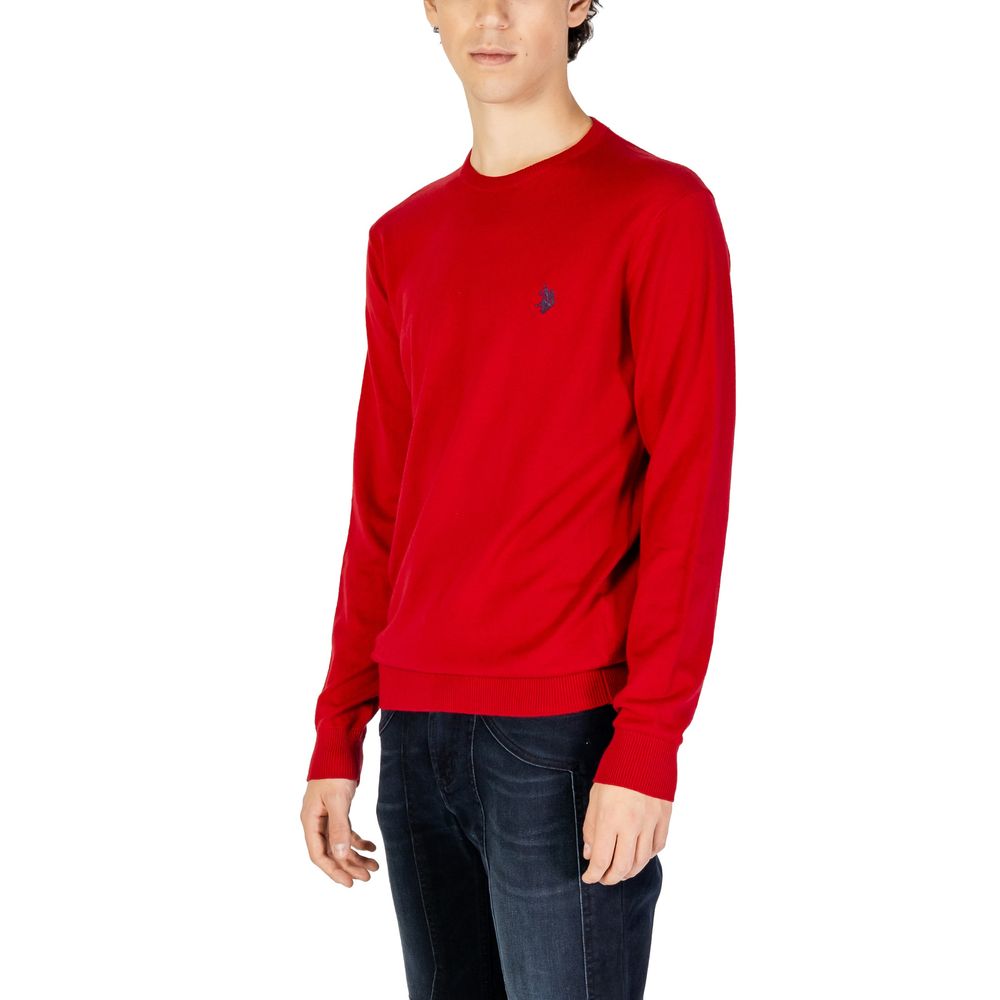 US POLO ASSN. Rode katoenen trui