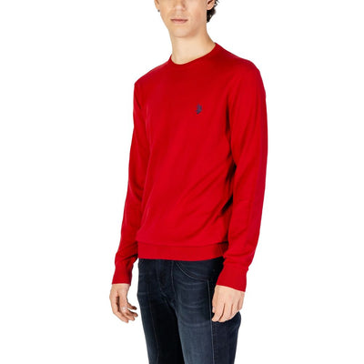 US POLO ASSN. Rode katoenen trui
