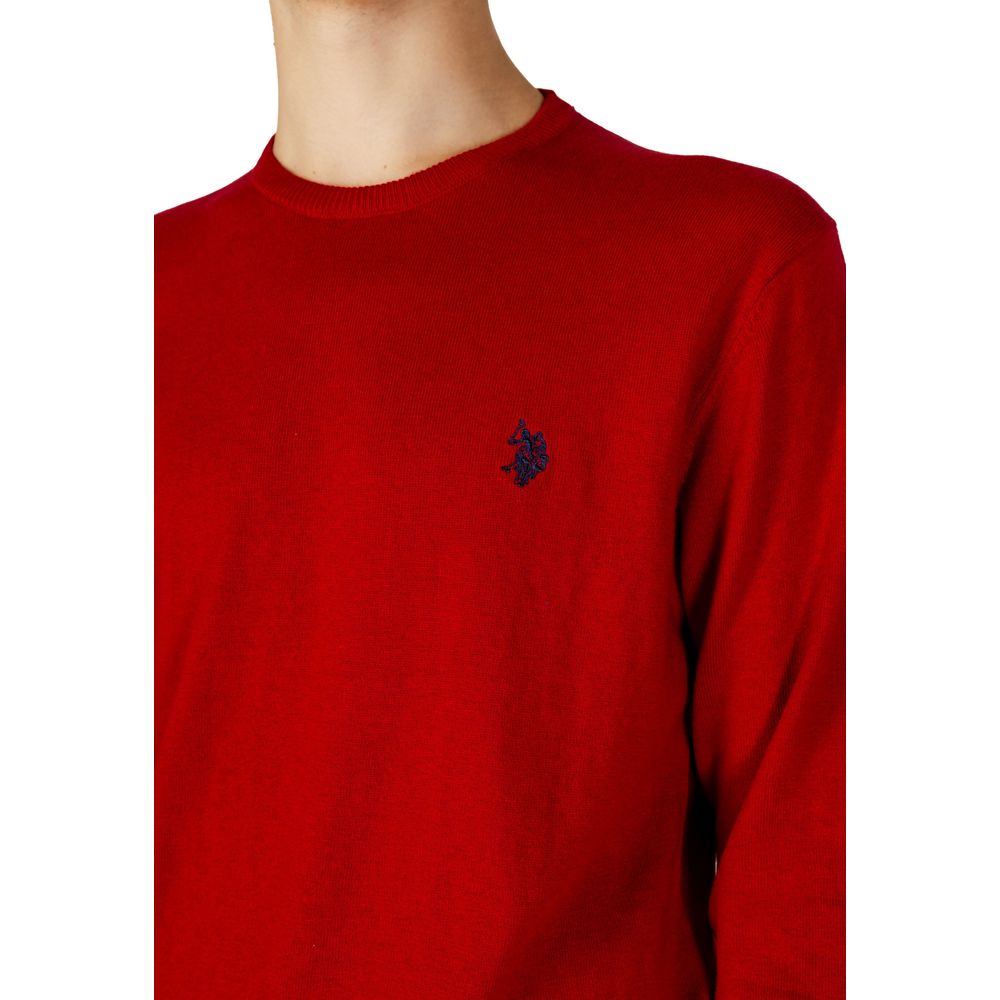 US POLO ASSN. Rode katoenen trui