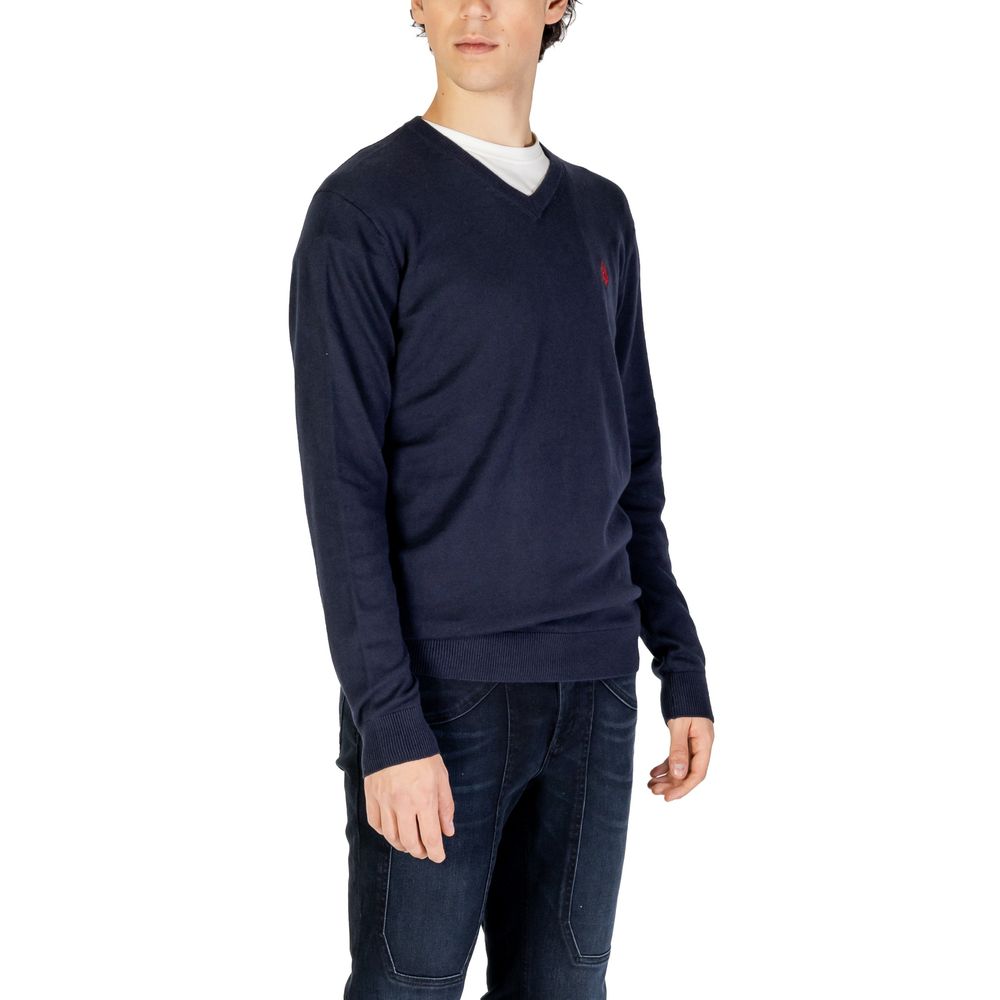US POLO ASSN. Blauwe katoenen trui