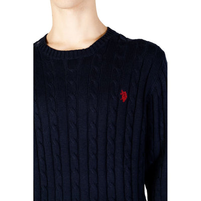US POLO ASSN. Blauwe katoenen trui
