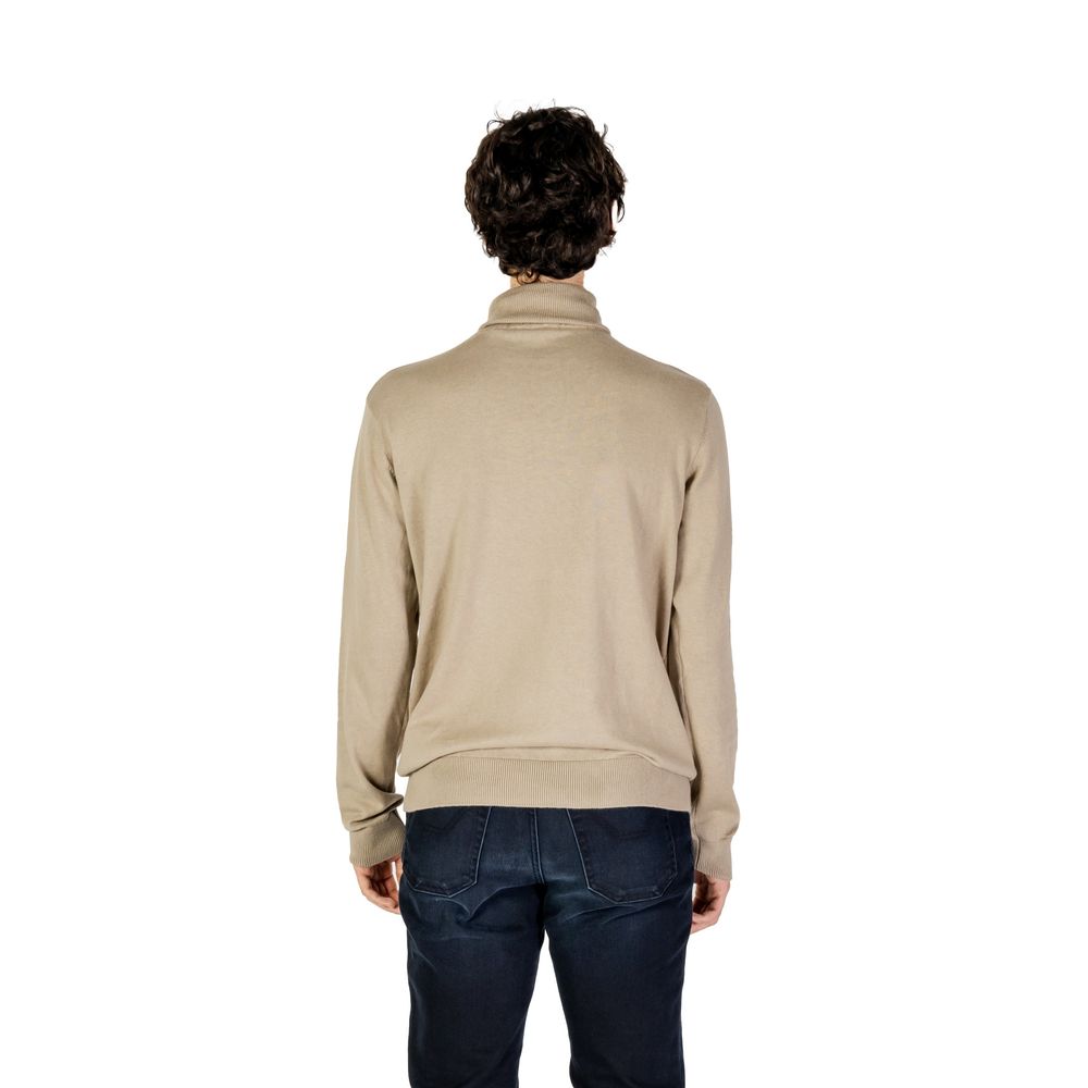 Col roulé en coton beige US POLO ASSN.