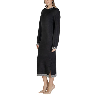 Vêtements Vila Midi en polyester noir