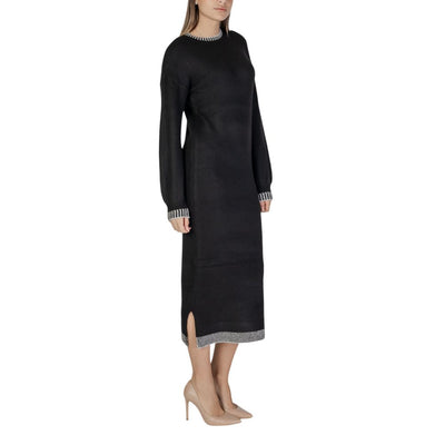 Vêtements Vila Midi en polyester noir