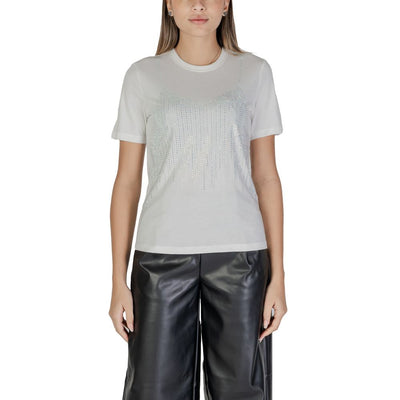 T-shirt en coton blanc uniquement