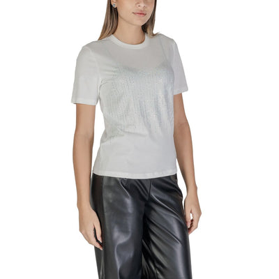 T-shirt en coton blanc uniquement