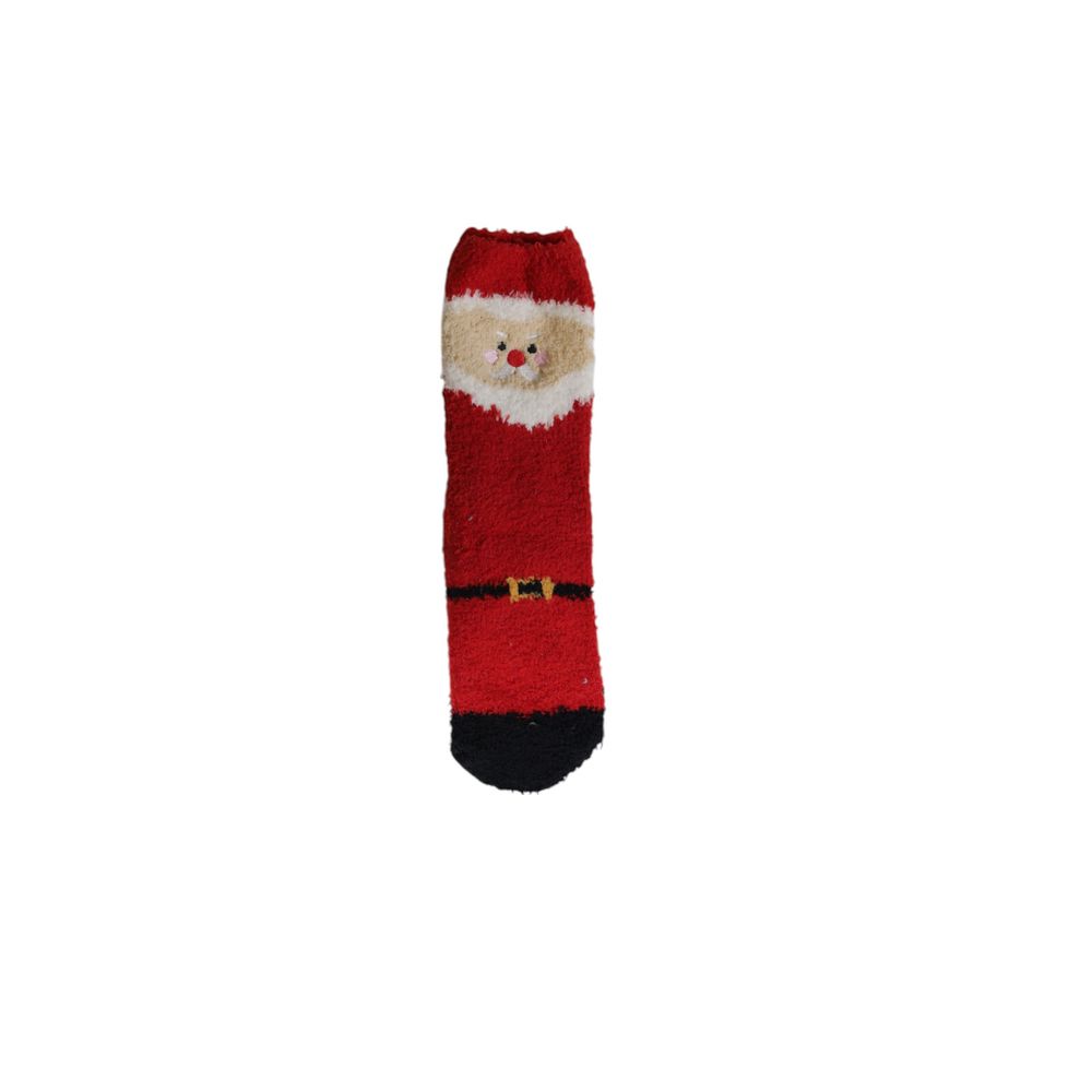 Chaussette en polyester rouge uniquement