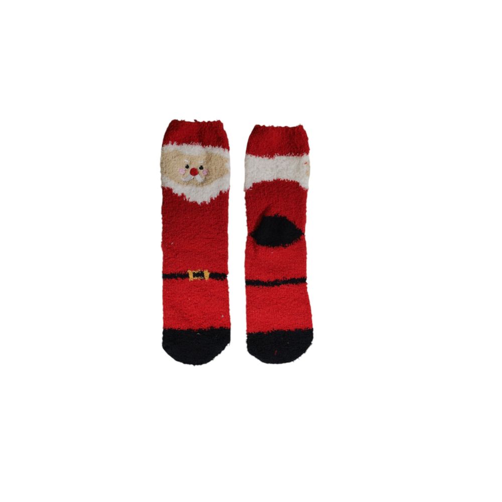 Chaussette en polyester rouge uniquement