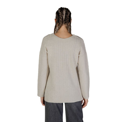 Vila Clothes Beige Marabou Trui