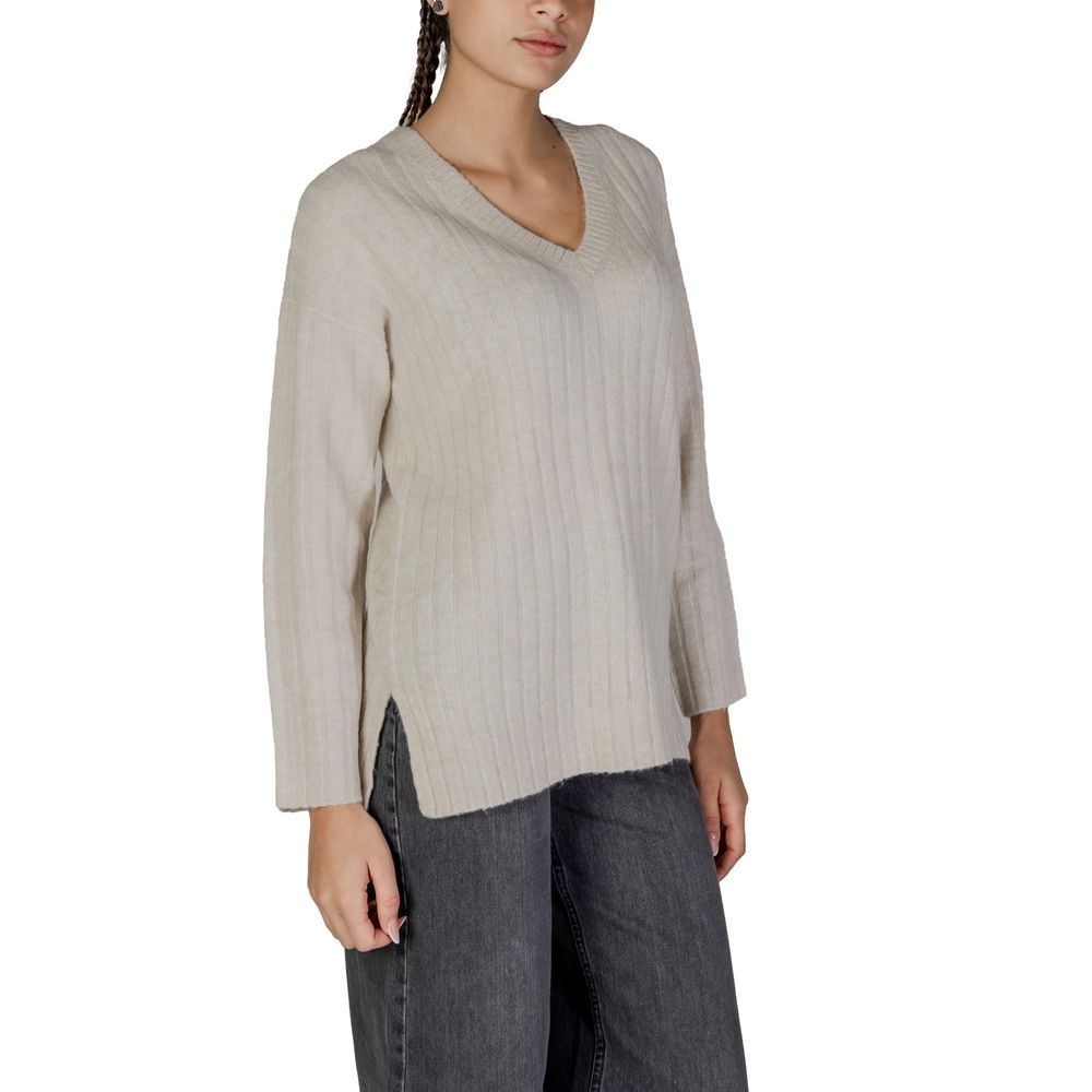 Vila Clothes Beige Marabou Trui