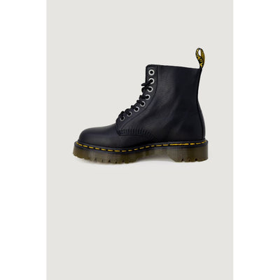 Bottes en cuir noir Dr. Martens