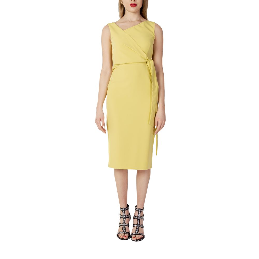 Sandro Ferrone Yellow Polyester Long