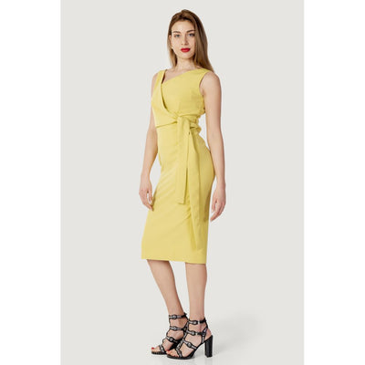 Sandro Ferrone Yellow Polyester Long